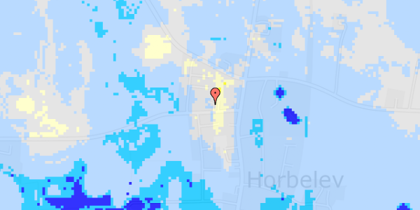 Ekstrem regn på Eriksdalsvej 27