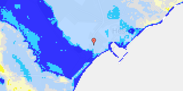 Ekstrem regn på Hesnæsvej 78