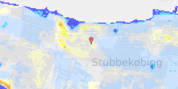 Ekstrem regn på Møllegårds Alle 4