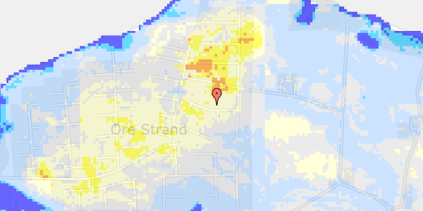 Ekstrem regn på Ore Strandpark 75