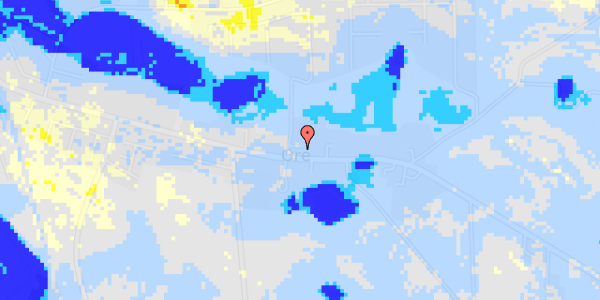 Ekstrem regn på Orevej 79