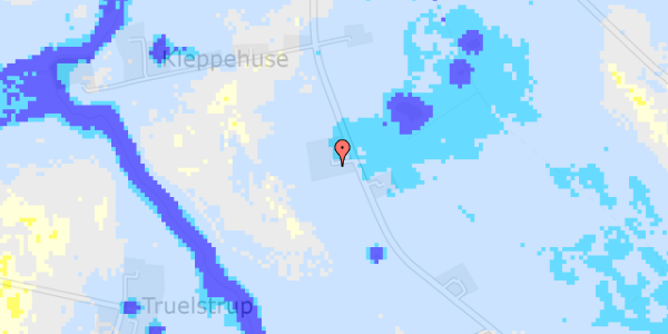 Ekstrem regn på Særslevvej 6