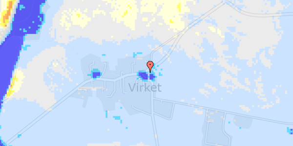 Ekstrem regn på Virketvej 9