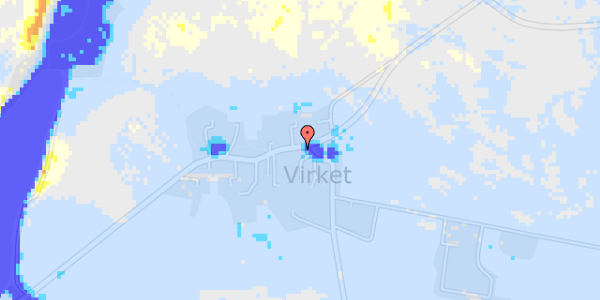 Ekstrem regn på Virketvej 13