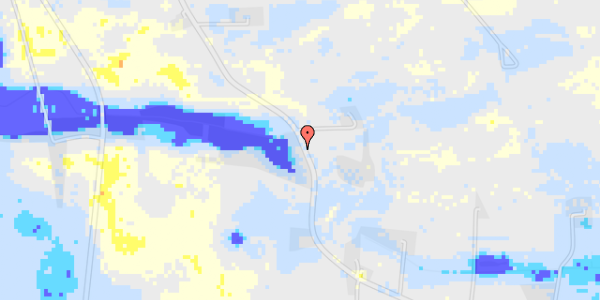 Ekstrem regn på Aastrupvej 14