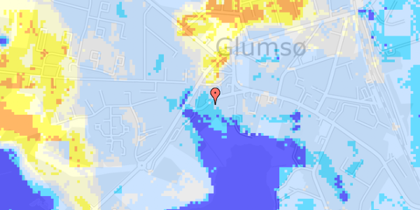 Ekstrem regn på Bavelsevej 15