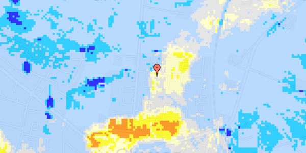 Ekstrem regn på Bøgevej 14