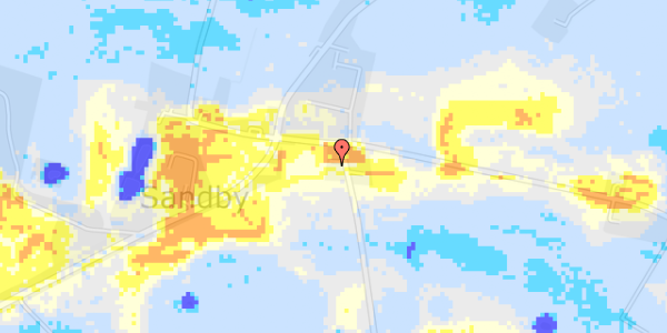 Ekstrem regn på Dadevej 27