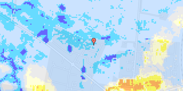 Ekstrem regn på Drosselvej 13