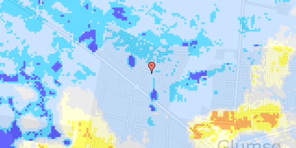 Ekstrem regn på Drosselvej 32