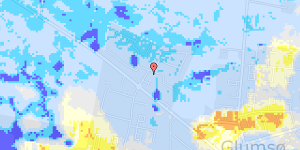 Ekstrem regn på Drosselvej 34