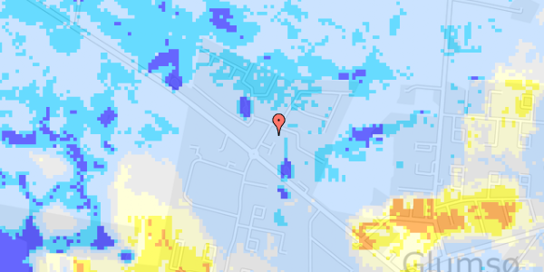 Ekstrem regn på Drosselvej 36