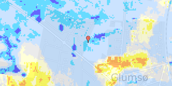 Ekstrem regn på Drosselvej 76