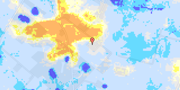 Ekstrem regn på Grøftebjergvej 6