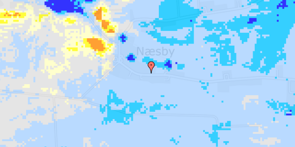 Ekstrem regn på Næsbyvej 26