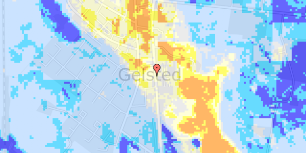 Ekstrem regn på Suså Landevej 27