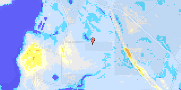 Ekstrem regn på Nødholmsvej 25