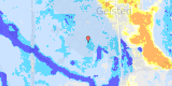 Ekstrem regn på Porsemosen 14