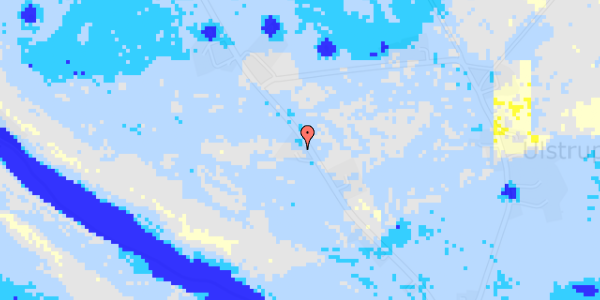 Ekstrem regn på Skelbyvej 79