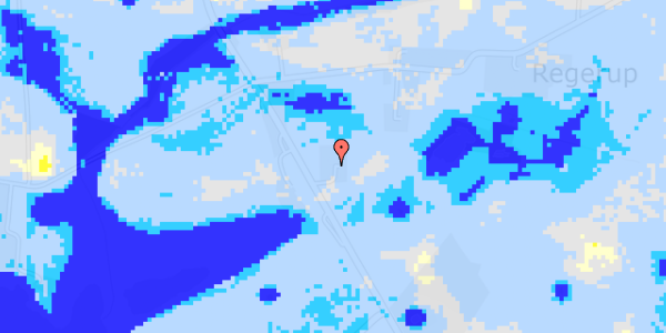 Ekstrem regn på Skelbyvej 96