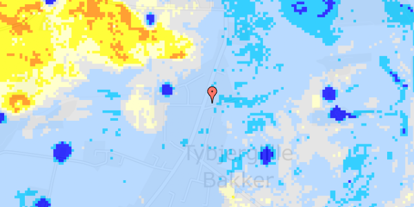 Ekstrem regn på Smedebakken 64