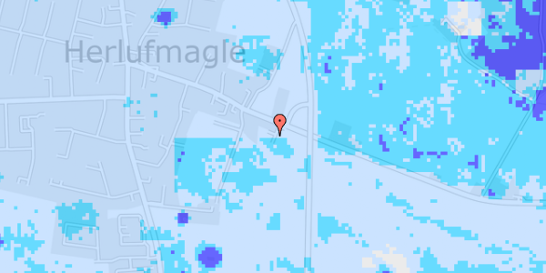 Ekstrem regn på Spragelsevej 30A