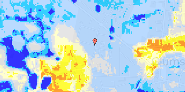 Ekstrem regn på Spurvevej 98