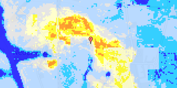 Ekstrem regn på Stenagergårdsvej 4