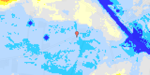 Ekstrem regn på Tyvelsevej 44