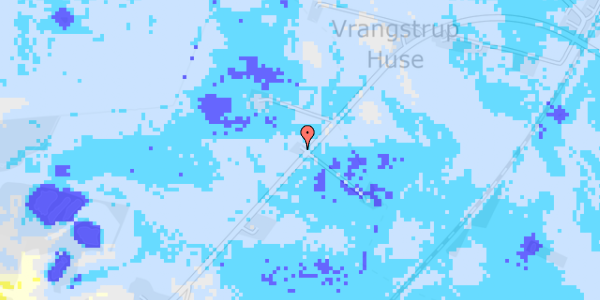 Ekstrem regn på Tyvelsevej 71