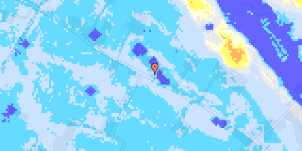 Ekstrem regn på Tyvelsevej 91