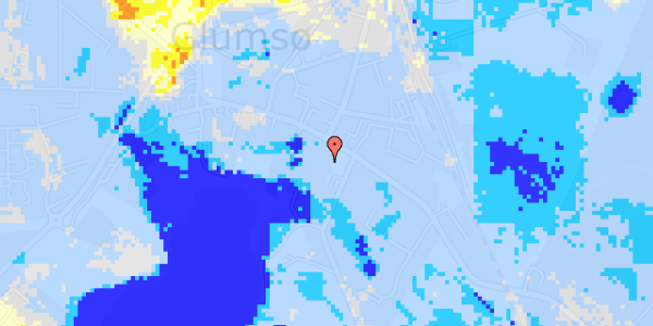 Ekstrem regn på Østergade 6