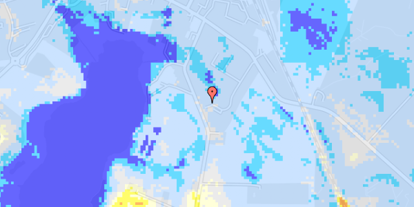 Ekstrem regn på Østergårdsvej 20