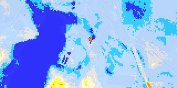 Ekstrem regn på Østergårdsvej 22