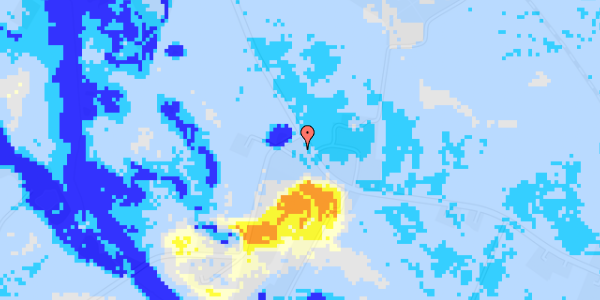 Ekstrem regn på Ålehusvej 22