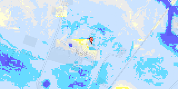 Ekstrem regn på Åsø Bygade 17