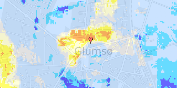 Ekstrem regn på Åsøvej 2