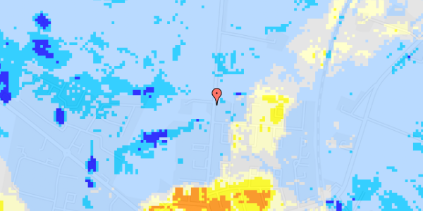 Ekstrem regn på Åsøvej 9