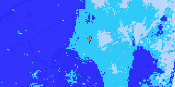 Ekstrem regn på Bonderosevej 8