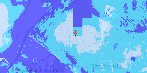 Ekstrem regn på Elsdyrstien 13