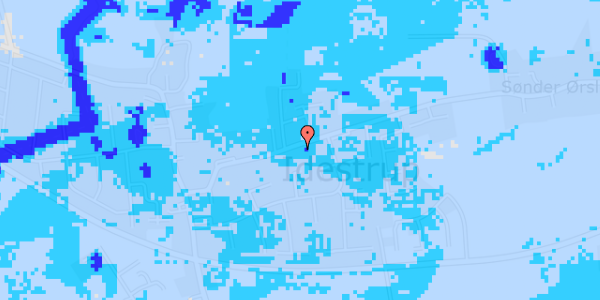 Ekstrem regn på Kirkevej 22