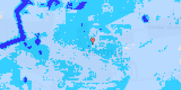 Ekstrem regn på Kirkevej 28