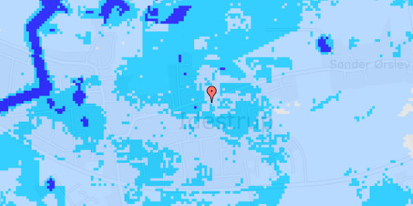 Ekstrem regn på Kirkevej 30