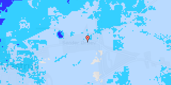 Ekstrem regn på Kirkevej 44