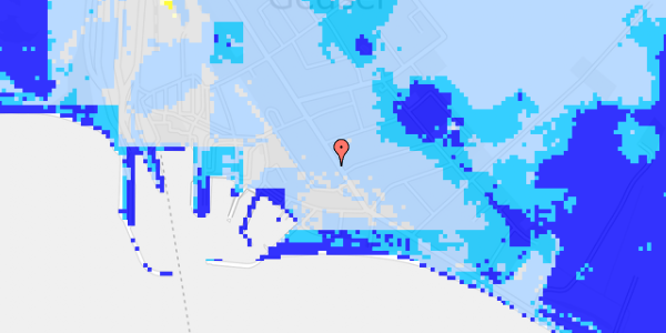 Ekstrem regn på Langgade 64