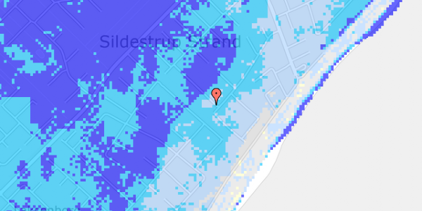 Ekstrem regn på Langøvej 56