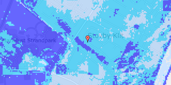 Ekstrem regn på Løvsangervej 23