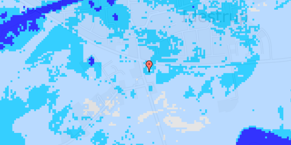 Ekstrem regn på Møllevej 2B