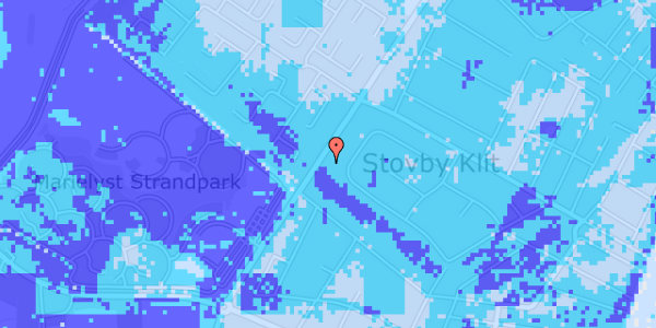 Ekstrem regn på Stovby Ringvej 8, st. 2