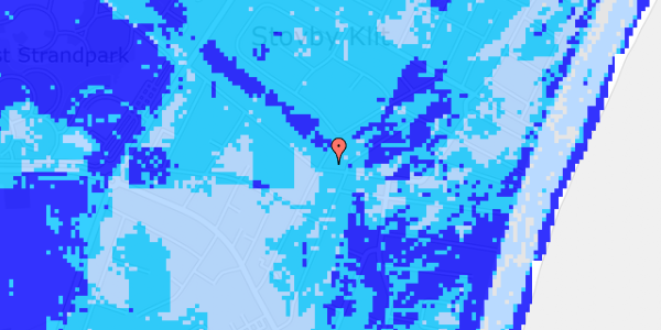 Ekstrem regn på Tranevej 21